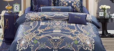 Luxury silk bedding sheet set LXG 8102P
