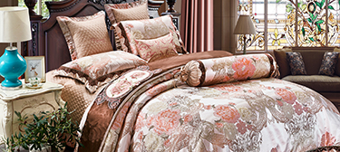 Luxury brocade bedding set LXG 8404P