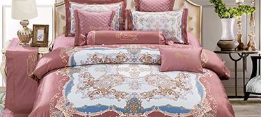 Luxury silk bedding sheet set LXG 8301P