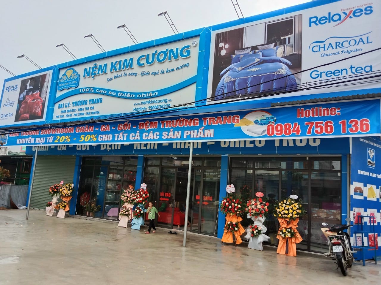 Đại lý nệm Kim Cương Đông Bắc – Hệ thống phân phối chính hãng uy tín