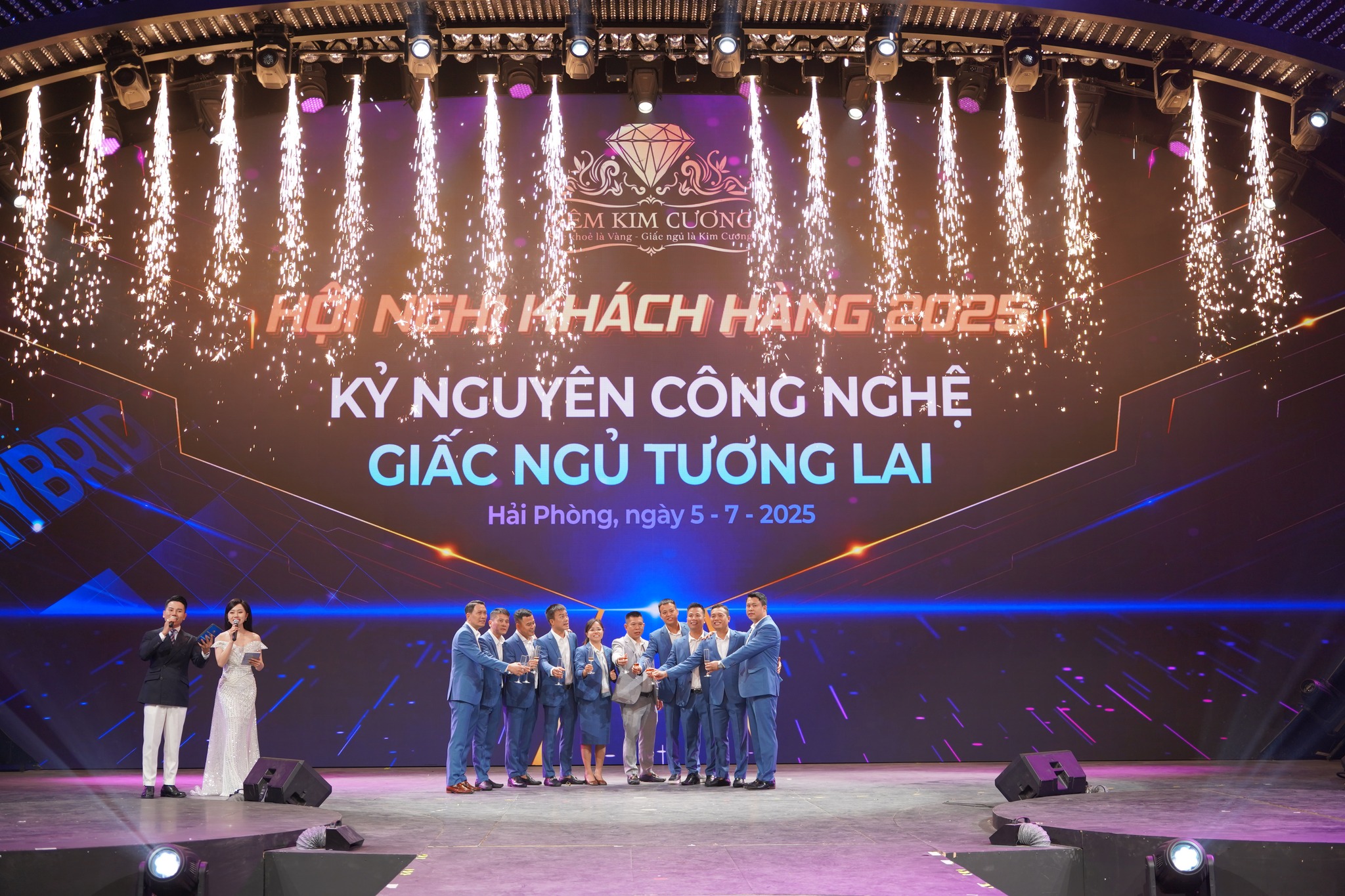 Hội nghị Khách hàng Nệm Kim Cương 2025 – Kỷ Nguyên Công Nghệ, Giấc Ngủ Tương Lai