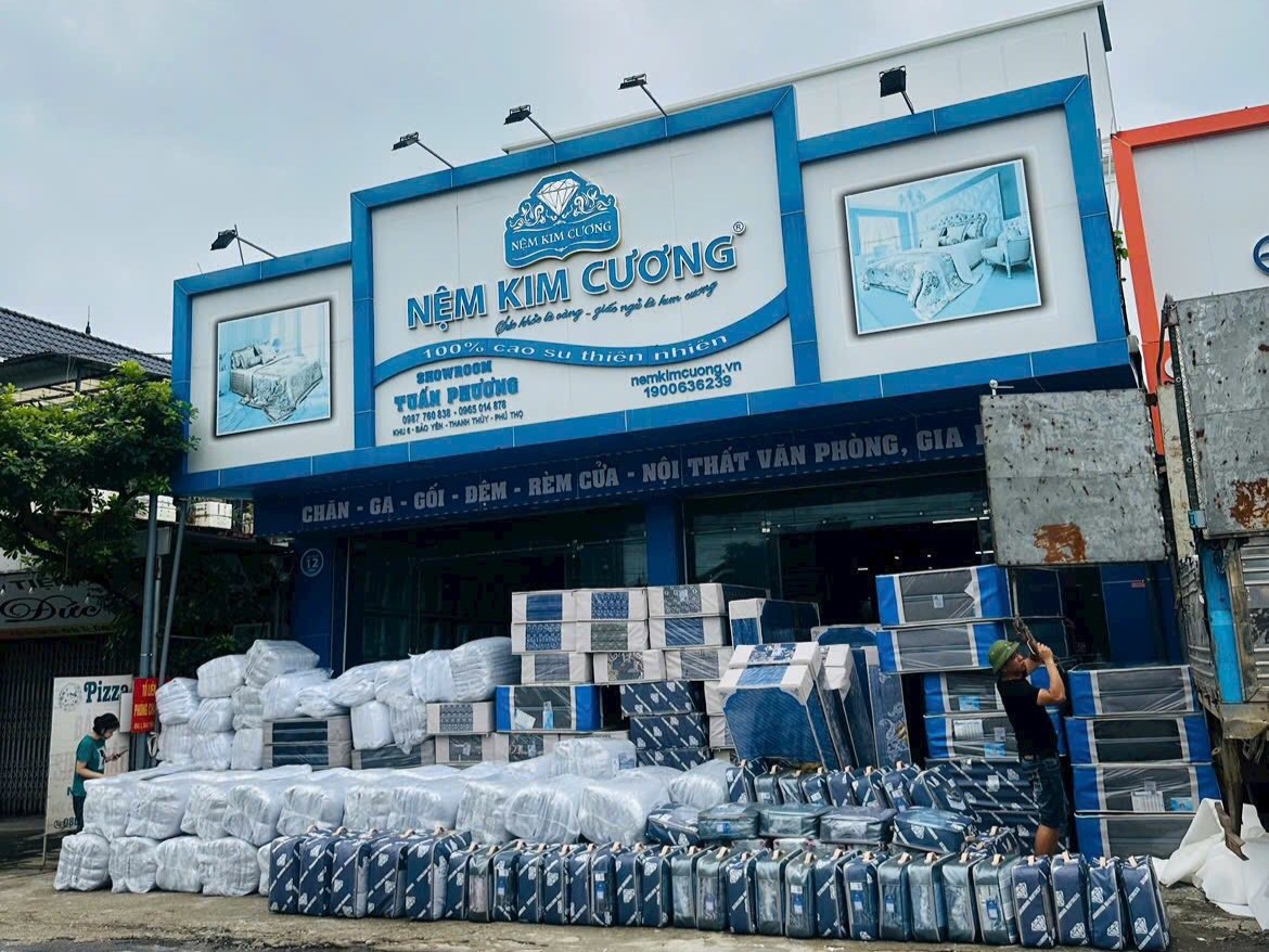 Cửa hàng chăn ga gối đệm Kim Cương – Hệ thống phân phối chính hãng toàn quốc