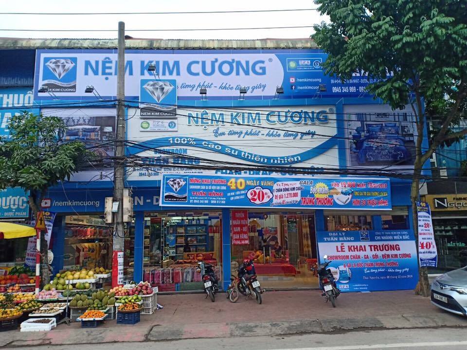 Đại lý nệm Kim Cương Tây Bắc – Chính hãng, uy tín, cho giấc ngủ êm ái