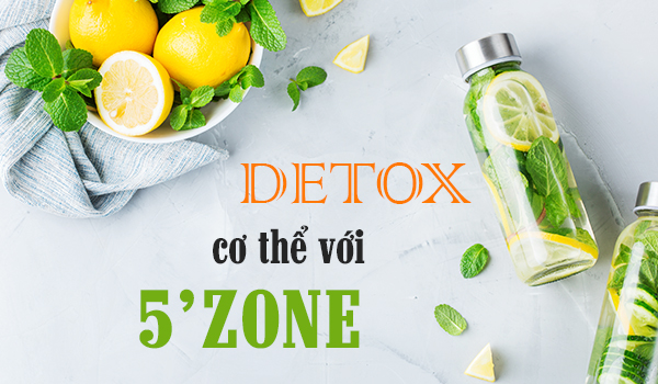 “Detox” cơ thể với Diamond 5’Zone Aloe 