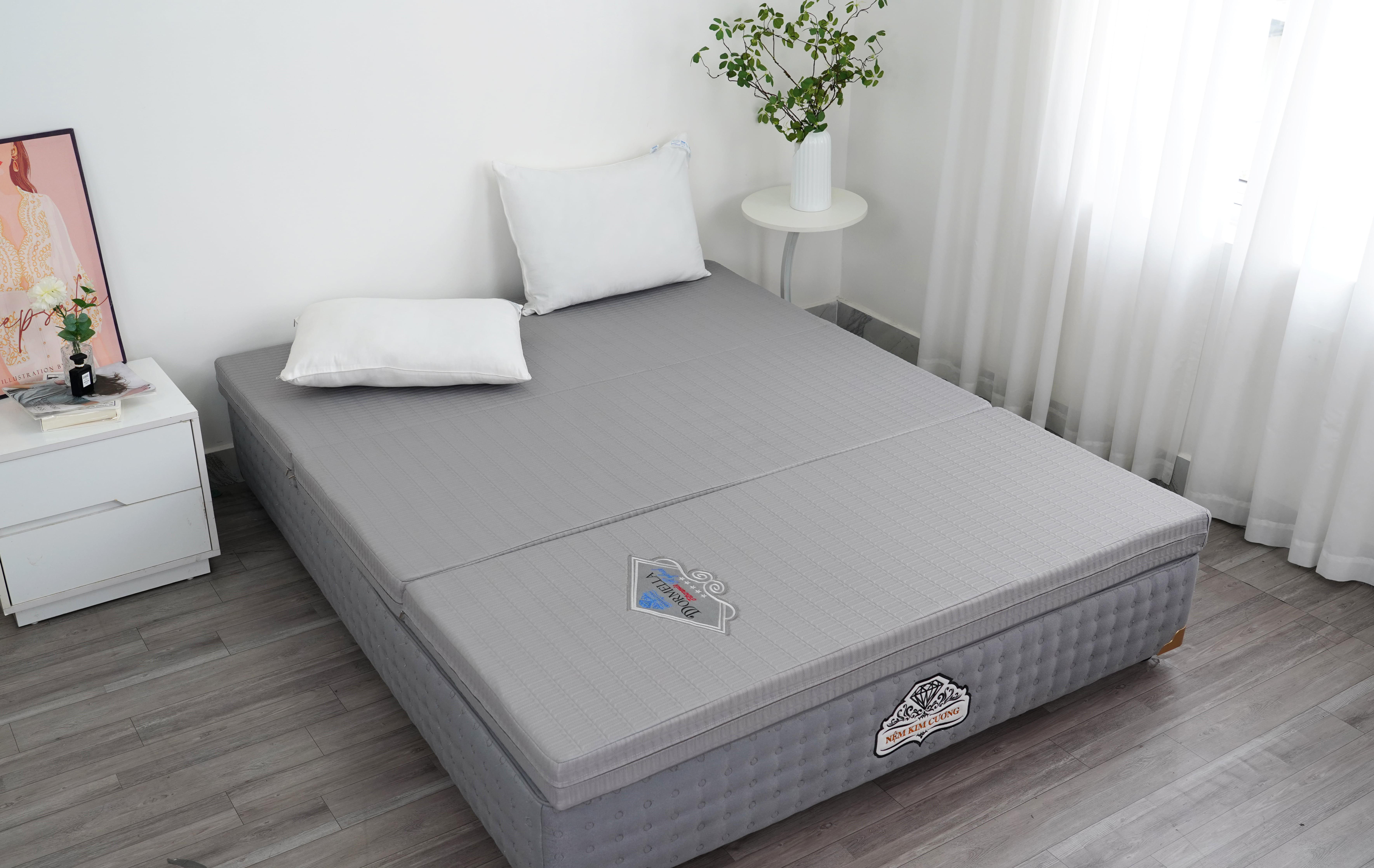 Nệm DORMELLA HYBRID 3M Fiber Mix