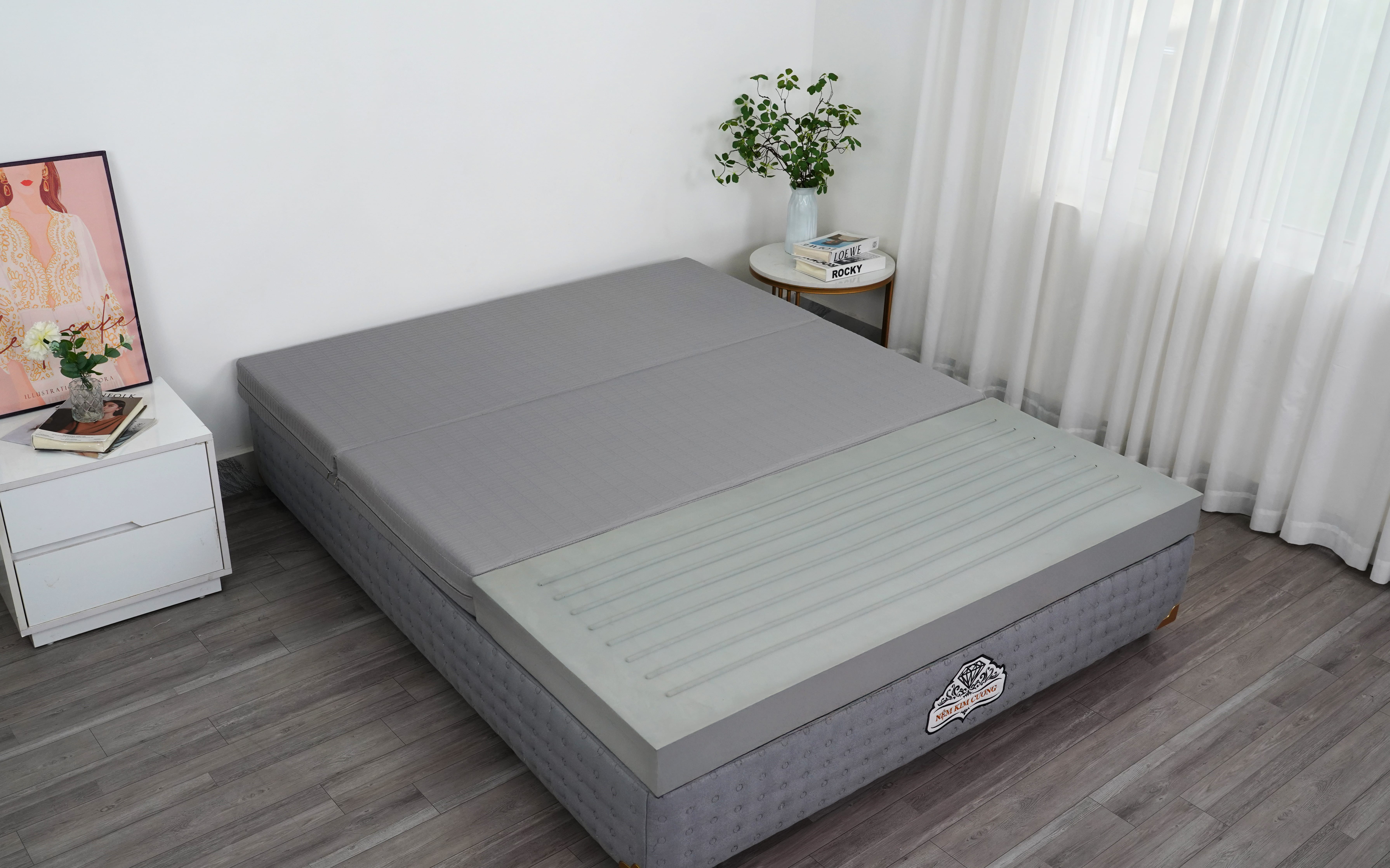 Nệm DORMELLA HYBRID 1M/3M (kháng cháy)