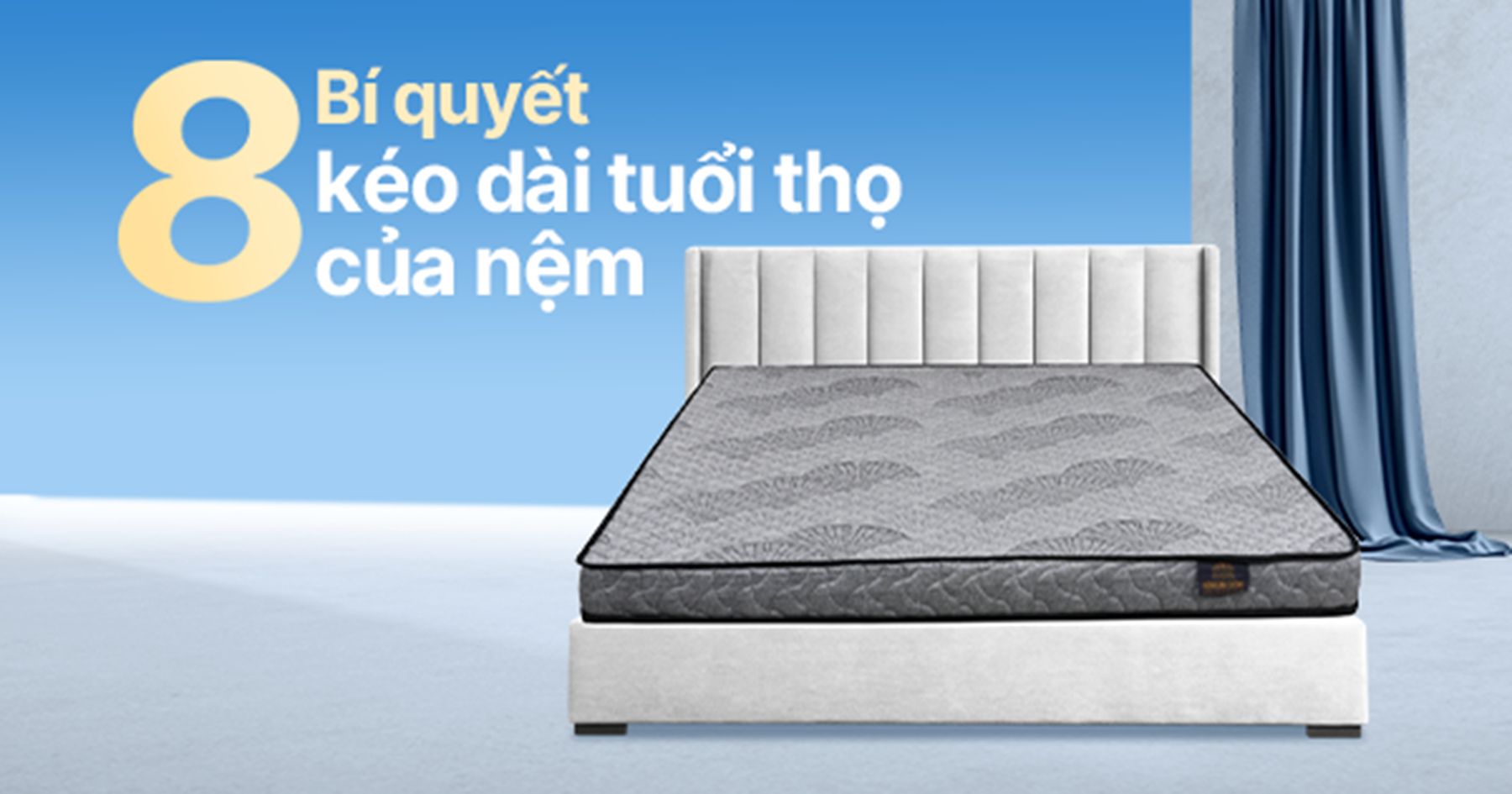 8 bí quyết kéo dài tuổi thọ của nệm bạn nên biết